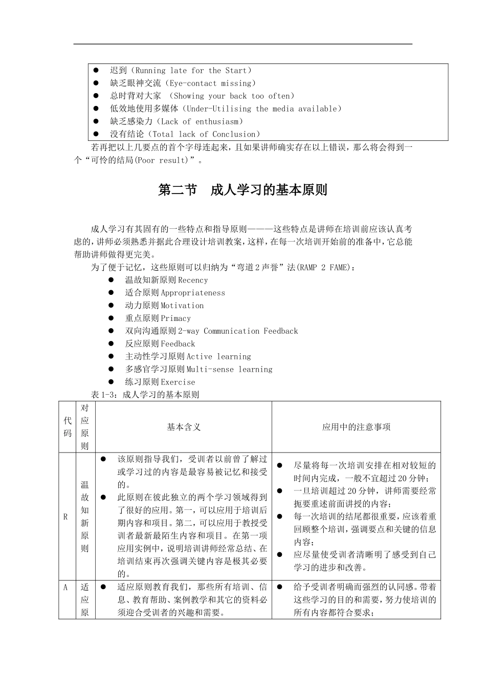 企业管理_人事管理制度_8-员工培训_7-培训师进修包_培训师的工具箱_第3页