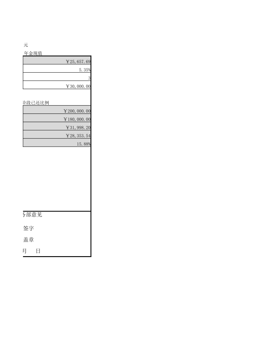 企业管理_财务管理制度_16-财务常用表格_14 货币资金时间价值分析_先付年现金值与终值计算_第2页