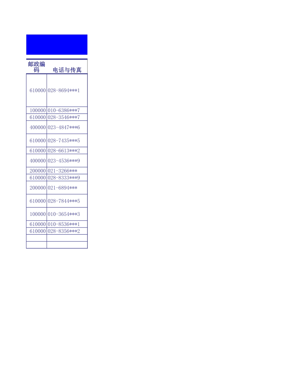 企业管理_行政管理制度_22-行政常用办公表格-188套_供应商资料单_第3页