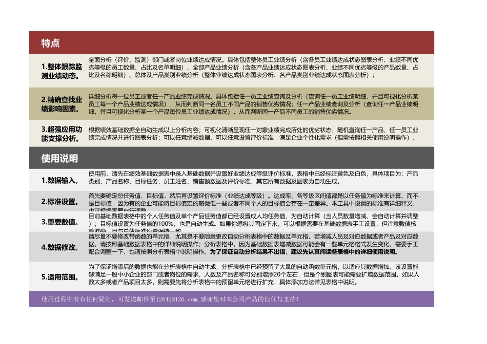 企业管理_营销管理_部门销售业绩评价与监测系统（酷似小软件）_第2页