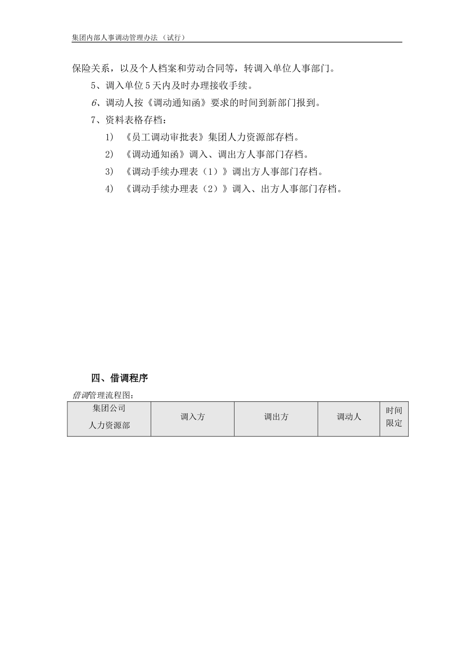 企业管理_企业管理制度_03-【行业案例】-公司管理制度行业案例大全的副本_员工调动管理制度_集团公司内部人事调动管理办法._第3页