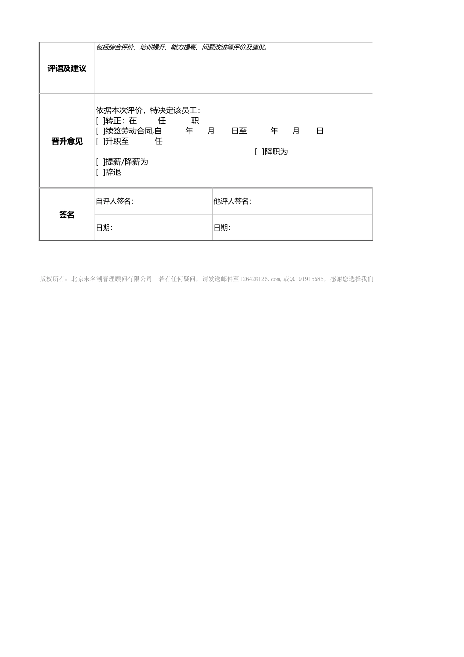 企业管理_绩效考核表_00-1总经理绩效考核表（含自动计算、自动等级评价）_第3页