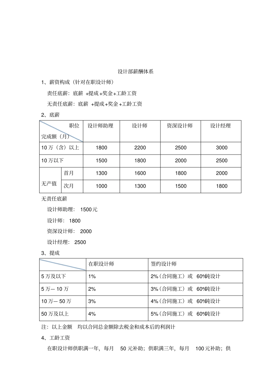 企业管理_人事管理制度_2-薪酬激励制度_0-薪酬管理制度_13-【行业分类】-广告_广告公司薪酬设计_第3页