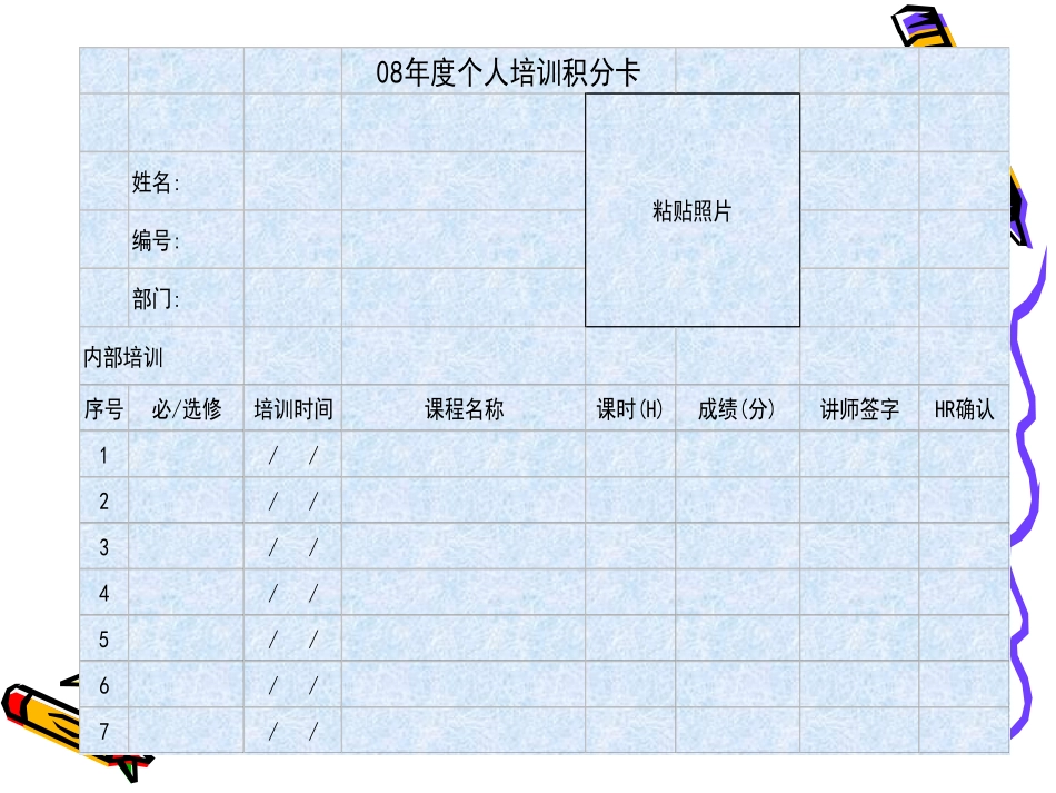 企业管理_人事管理制度_6-福利方案_6-定期培训_08-培训管理手册_人力资源-培训积分制度(PPT).ppT_第2页