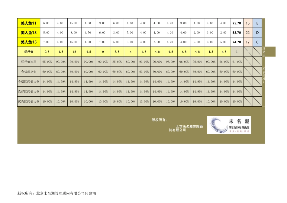 企业管理_薪酬管理工具_任一员工各项指标达成程度可视化图表（全自动）_第3页