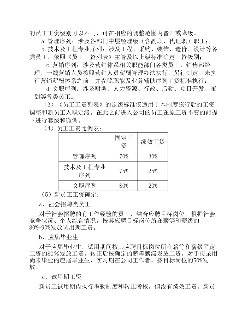 企业管理_人事管理制度_2-薪酬激励制度_0-薪酬管理制度_6-【行业分类】-房地产_某房地产集团薪酬管理办法_第2页