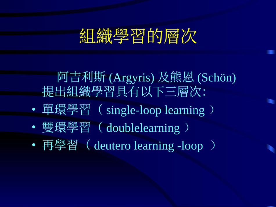 企业管理_人事管理制度_8-员工培训_6-培训工具模版_组织学习与知识管理_第3页