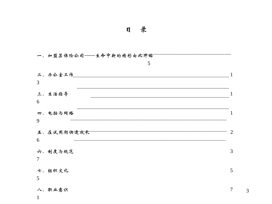 企业管理_人事管理制度_4-员工手册_1-名企员工手册_500强企业员工手册_第3页