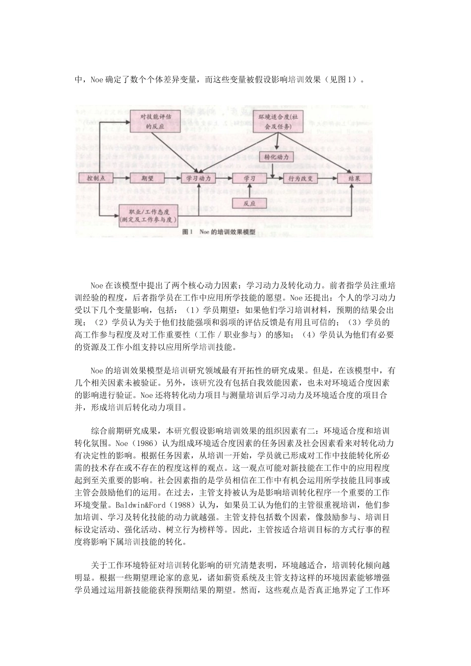 企业管理_人事管理制度_8-员工培训_9-提高培训效果_影响企业人力资源培训效果的组织因素分析_第2页