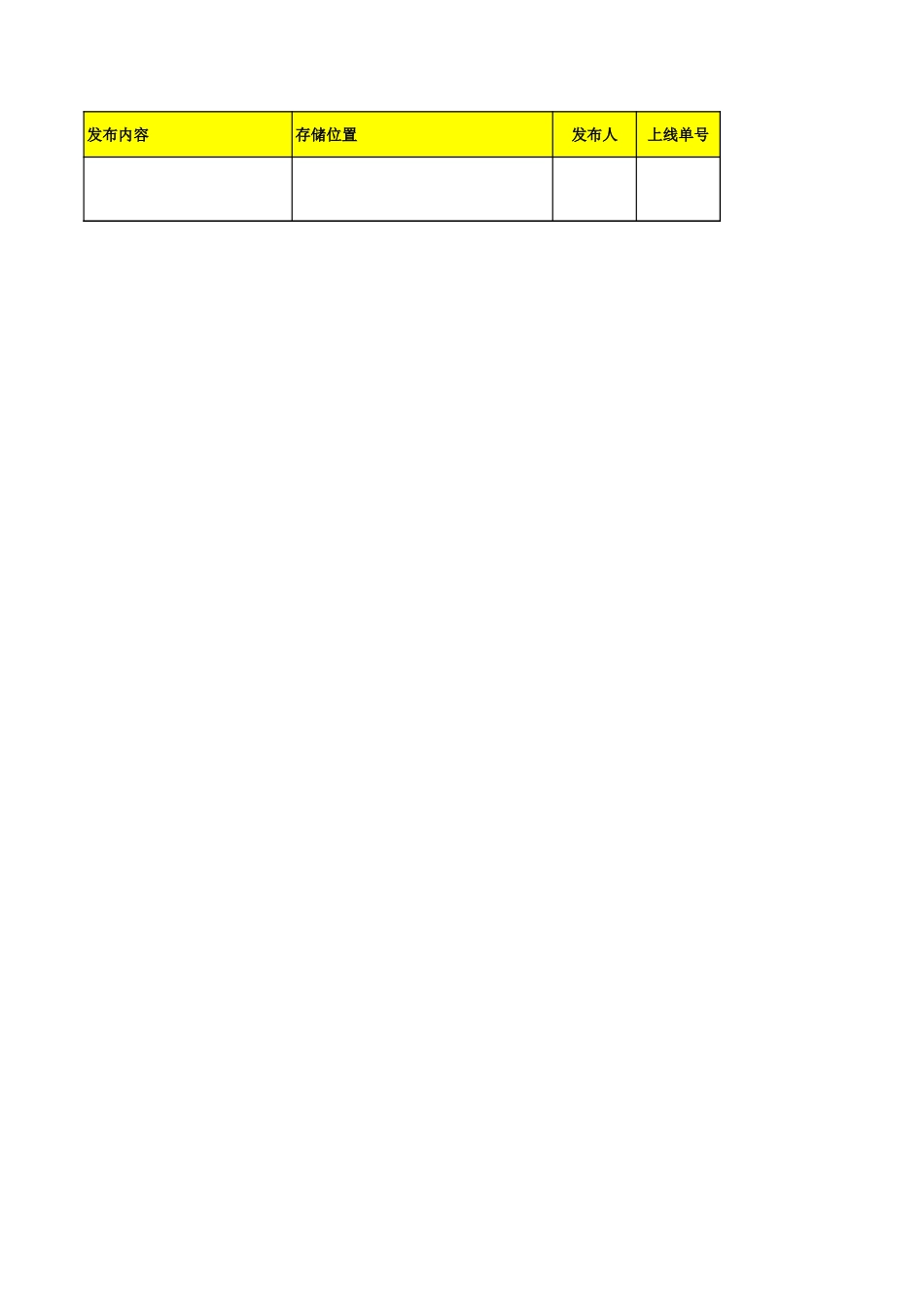 企业管理_信息安全管理（ISO27001标准制定）_ISO27001-2_三级文档_信息系统获取开发和维护管理_配置管理规范_XX_版本发布记录_第2页