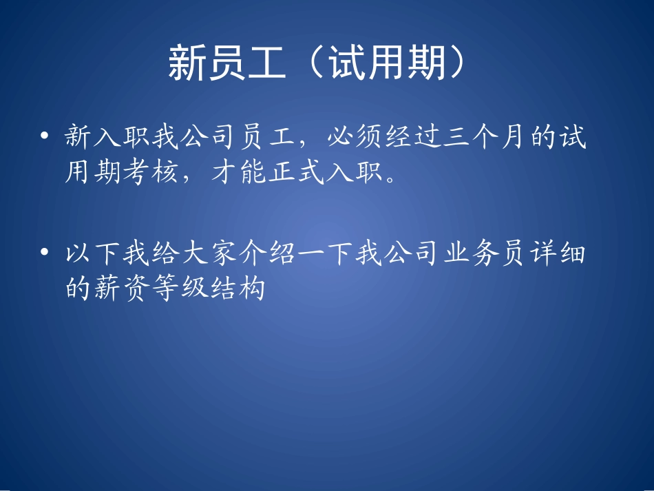 企业管理_人事管理制度_2-薪酬激励制度_0-薪酬管理制度_40-【行业分类】-销售薪酬管理_业务员薪资等级结构表_第2页