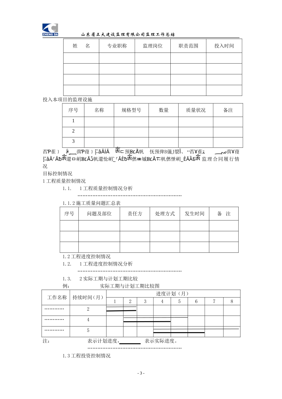 监理工作总结范本1q1_第3页