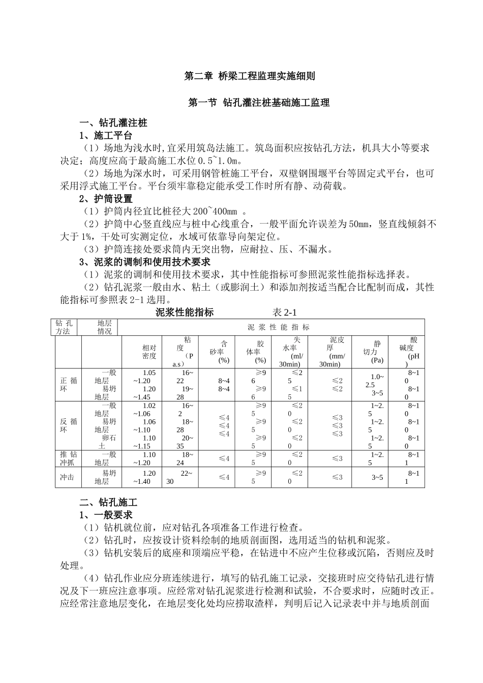 丽攀高速公路桥梁监理实施细则_第2页