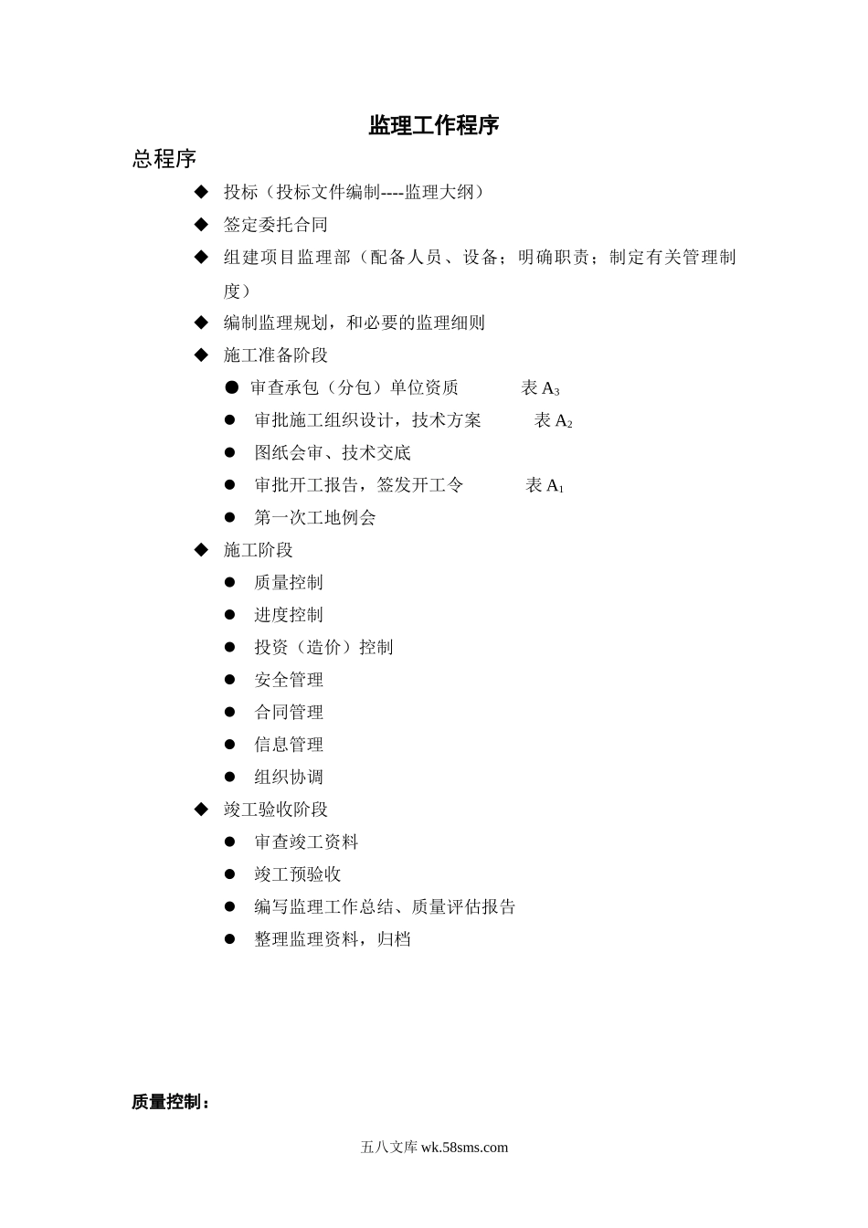 监理工作程序及常用工作_第1页