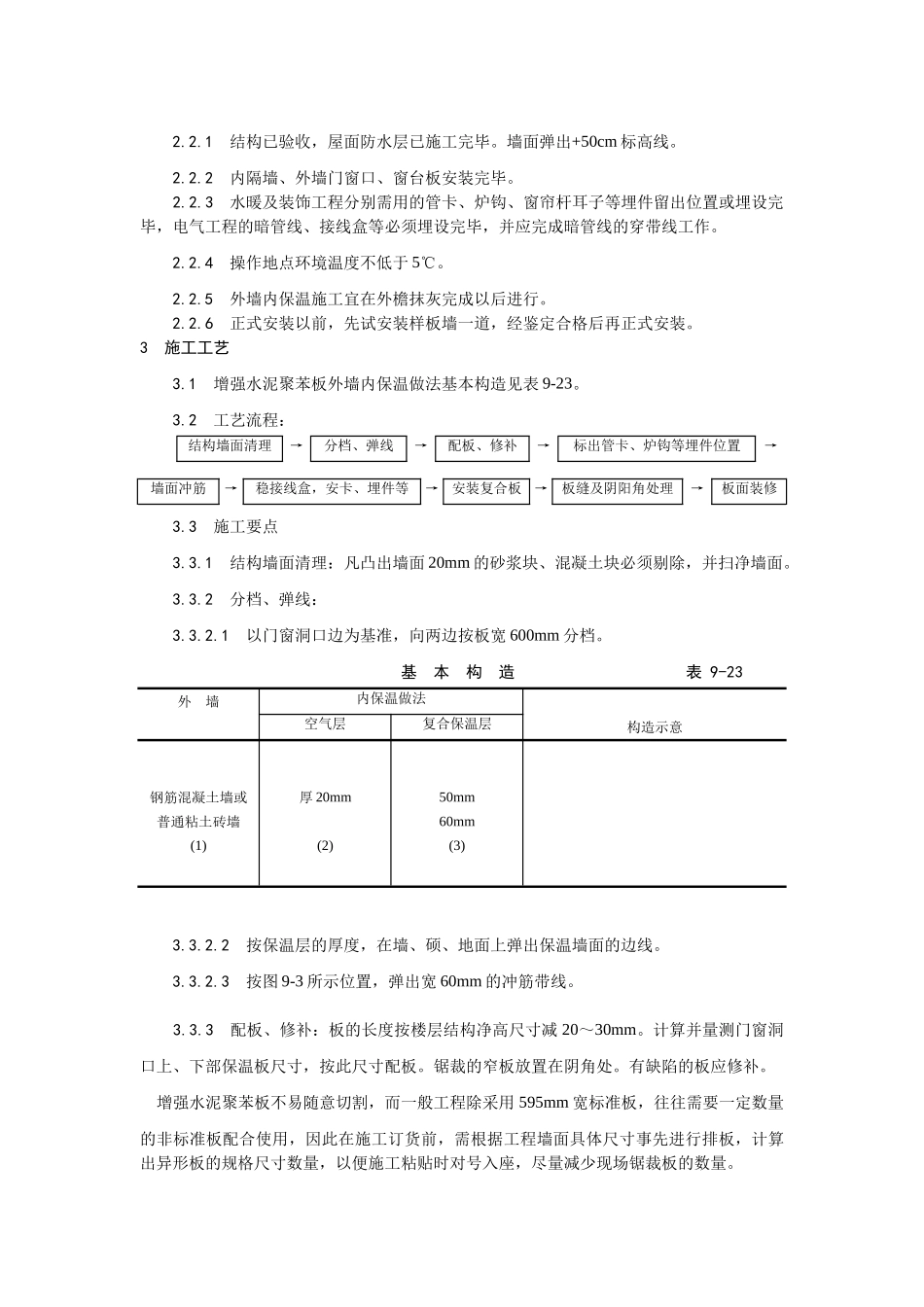 019增强水泥（GRC）聚苯复合板外墙内保温施工工艺_第2页