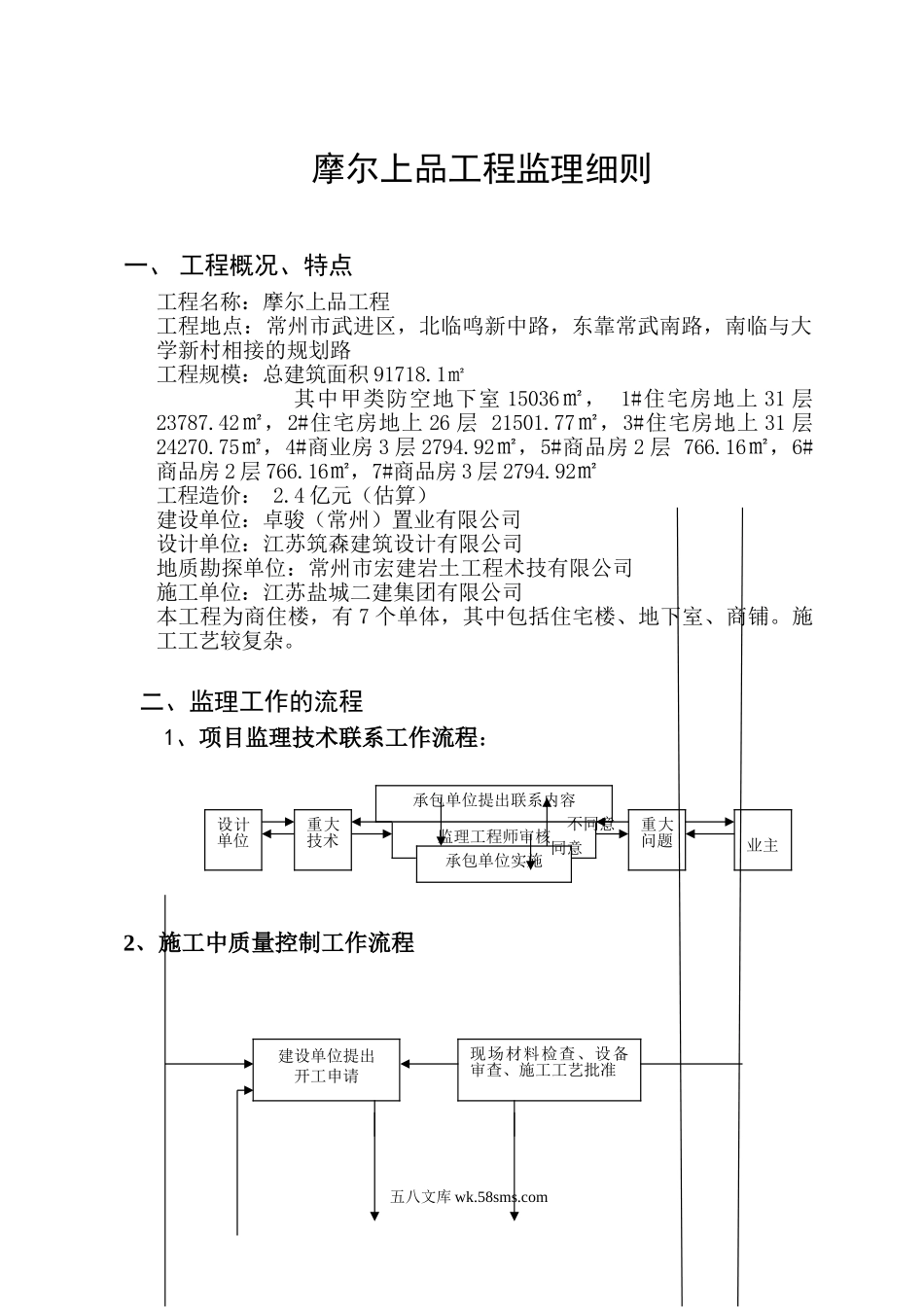 住宅房工程土建部分监理实施细则_第2页