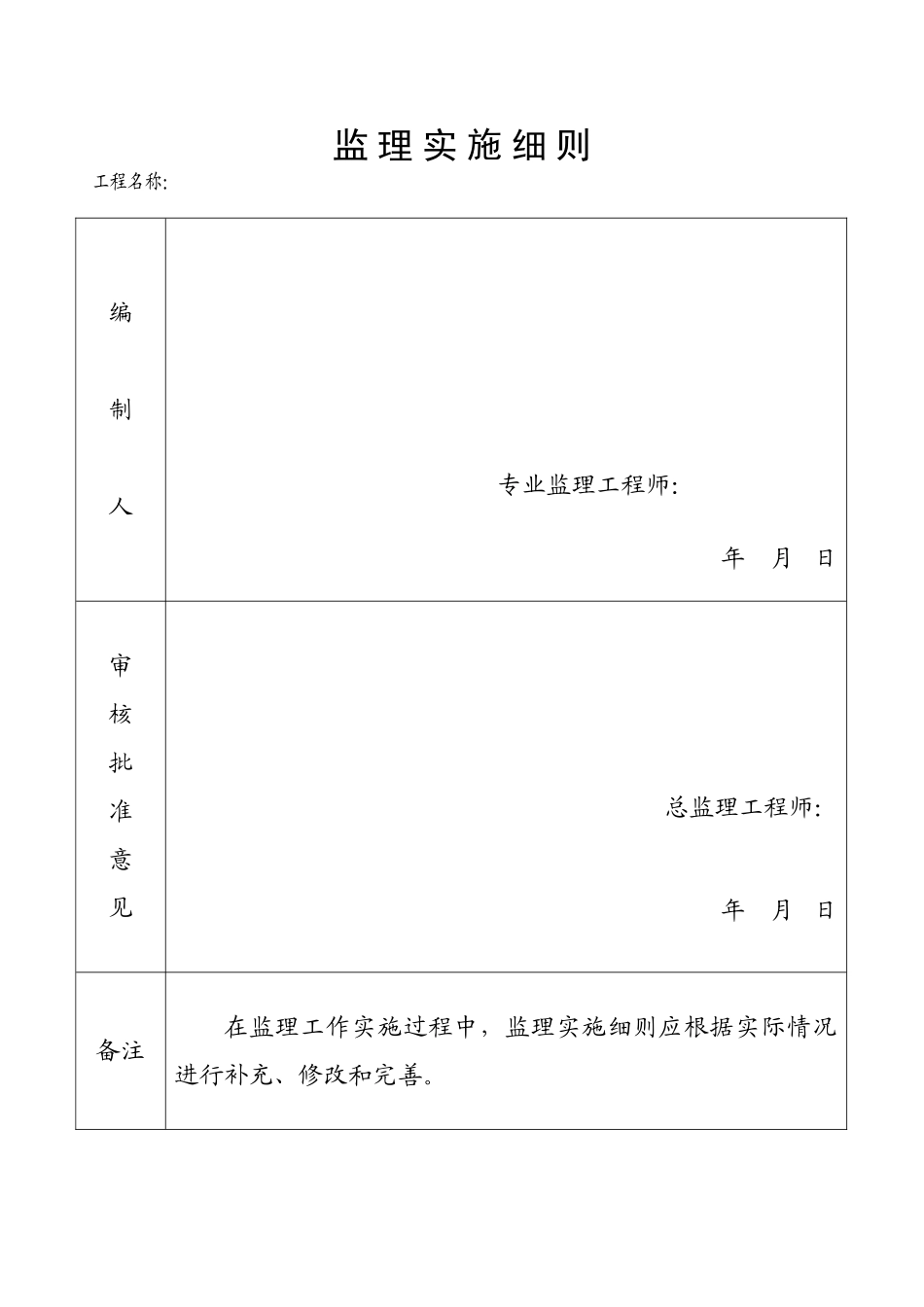 现场安全文明施工监理实施细则_第2页