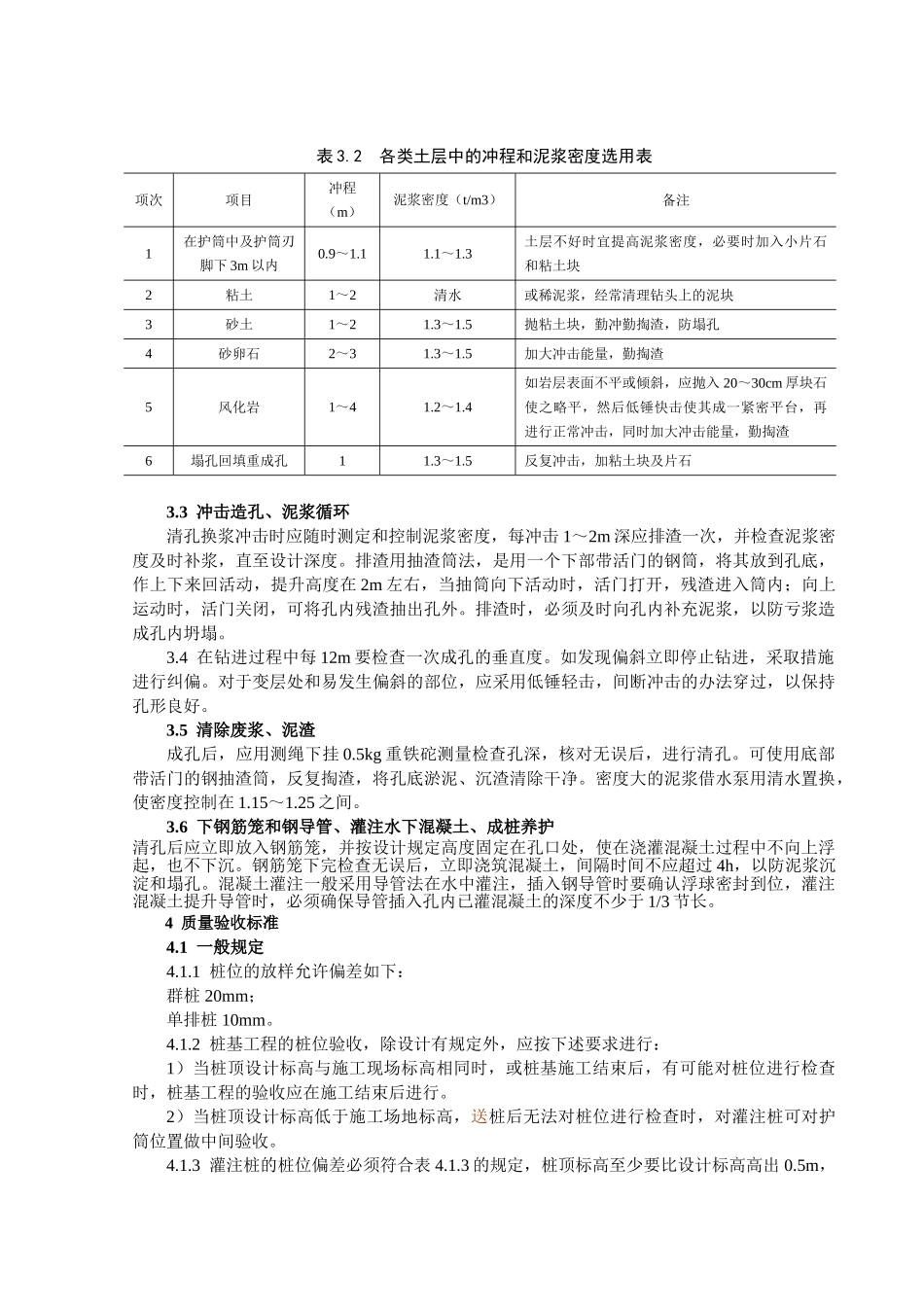 桥梁钻孔灌注桩工程技术交底_第2页