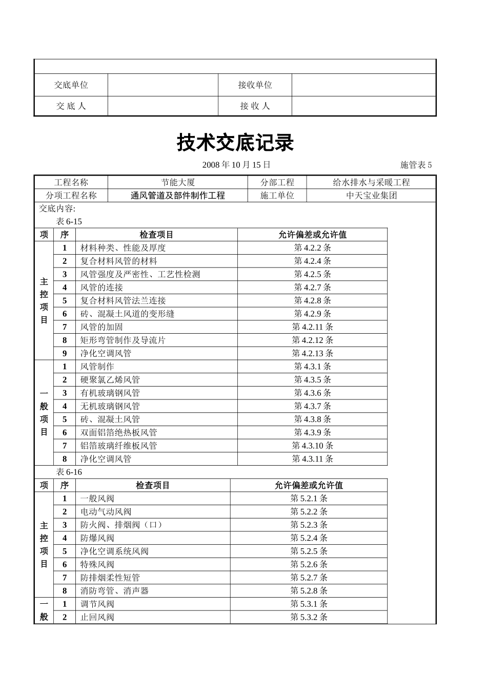 通风管道及部件制作工程_第3页