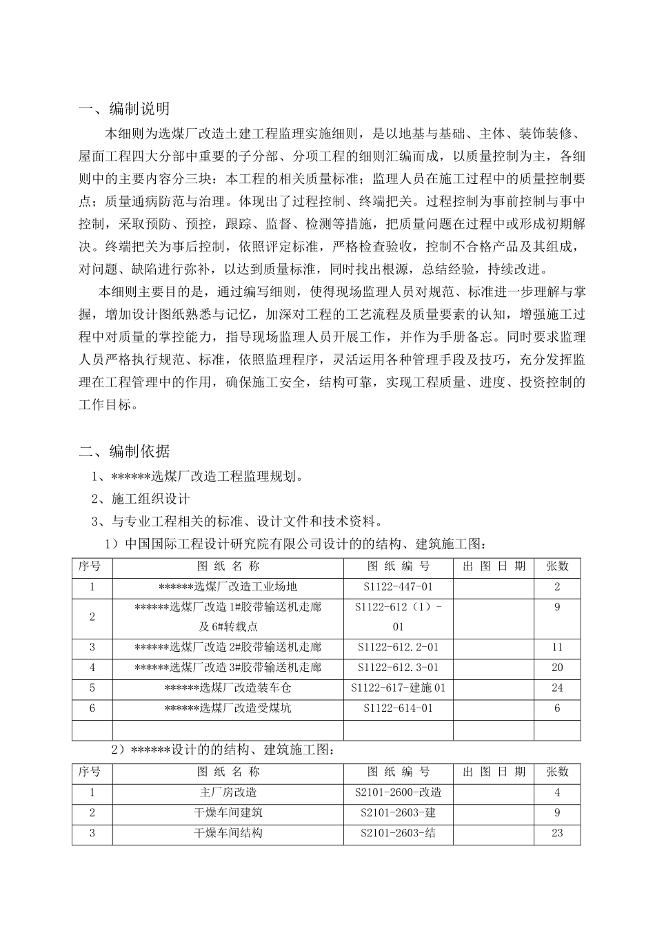 选煤厂改造工程监理实施细则_第3页