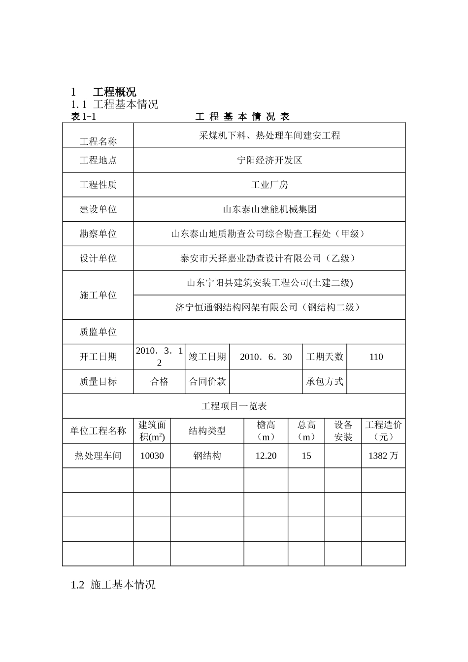 建能集团采煤机下料、热处理项目工程监理月报_第3页