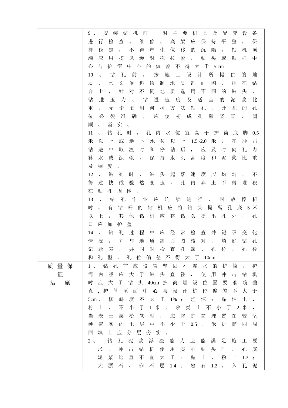 特大桥孔桩施工工程技术交底_第2页