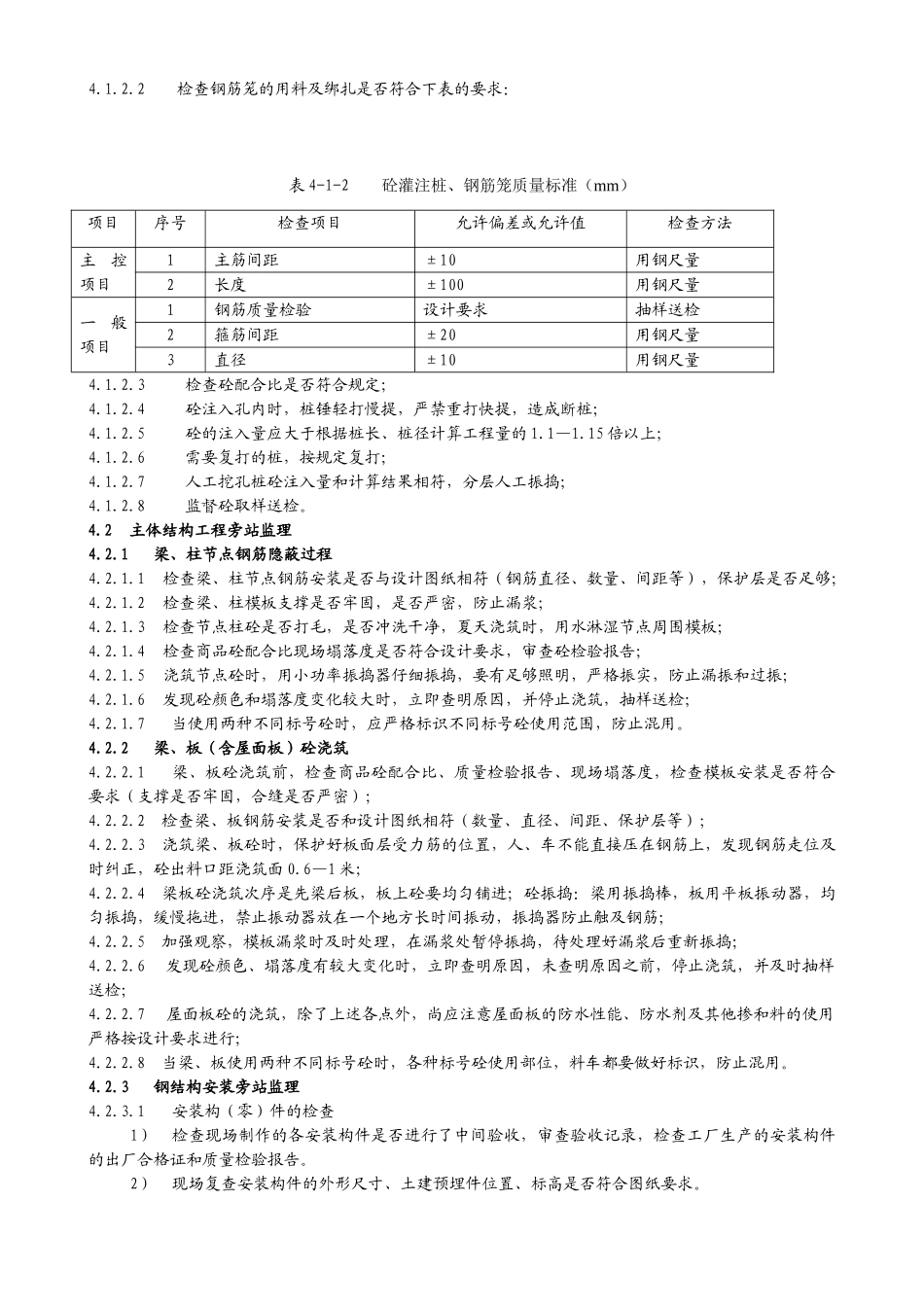 某中学建设项目工程旁站监理方案_第3页