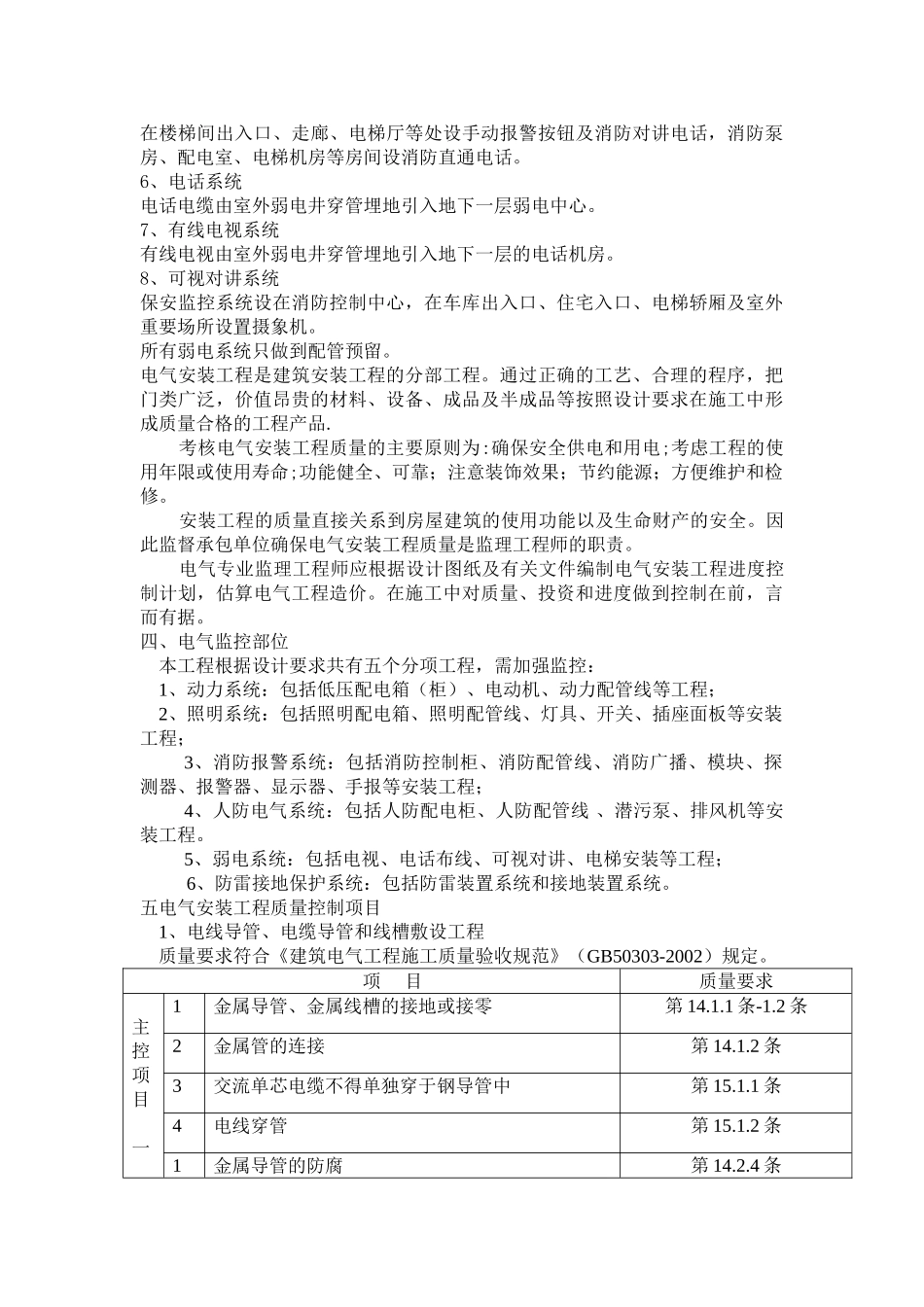 高层住宅电气监理细则_第3页