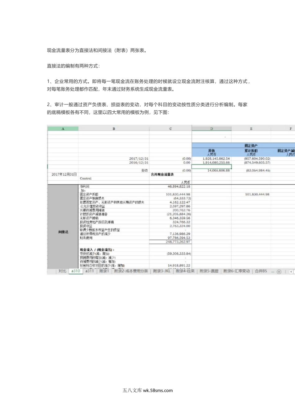 干货！现金流量表的编制教程_第1页