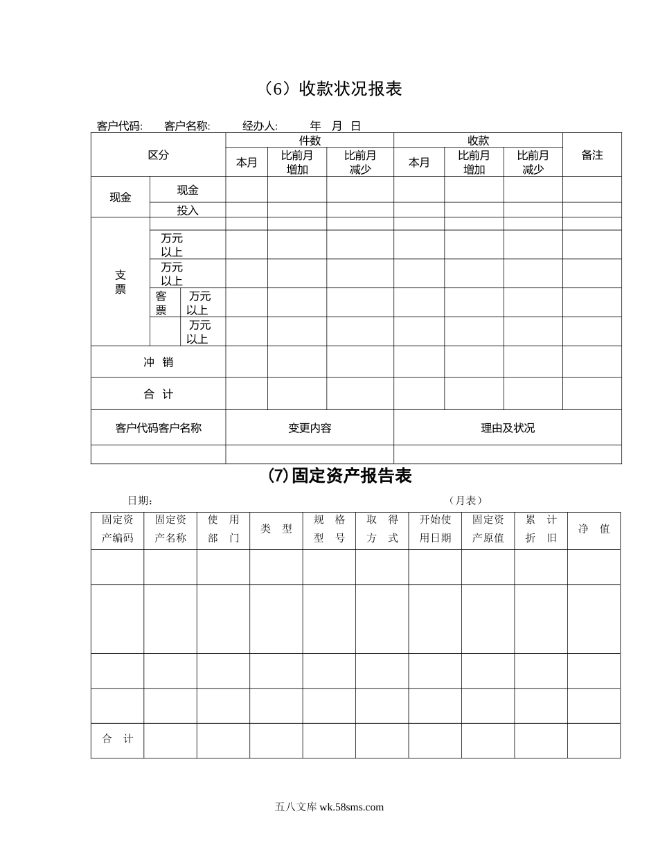 收款状况报表.DOC_第1页