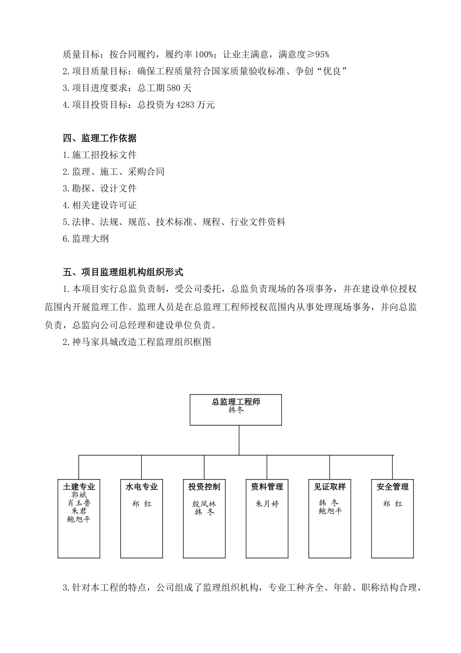 神马家具城改造工程监理规划_第2页