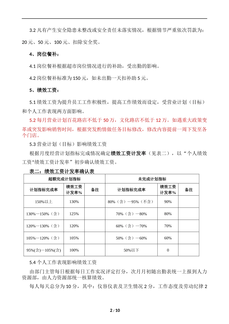 【案例】超市门店薪酬结构方案改_第2页