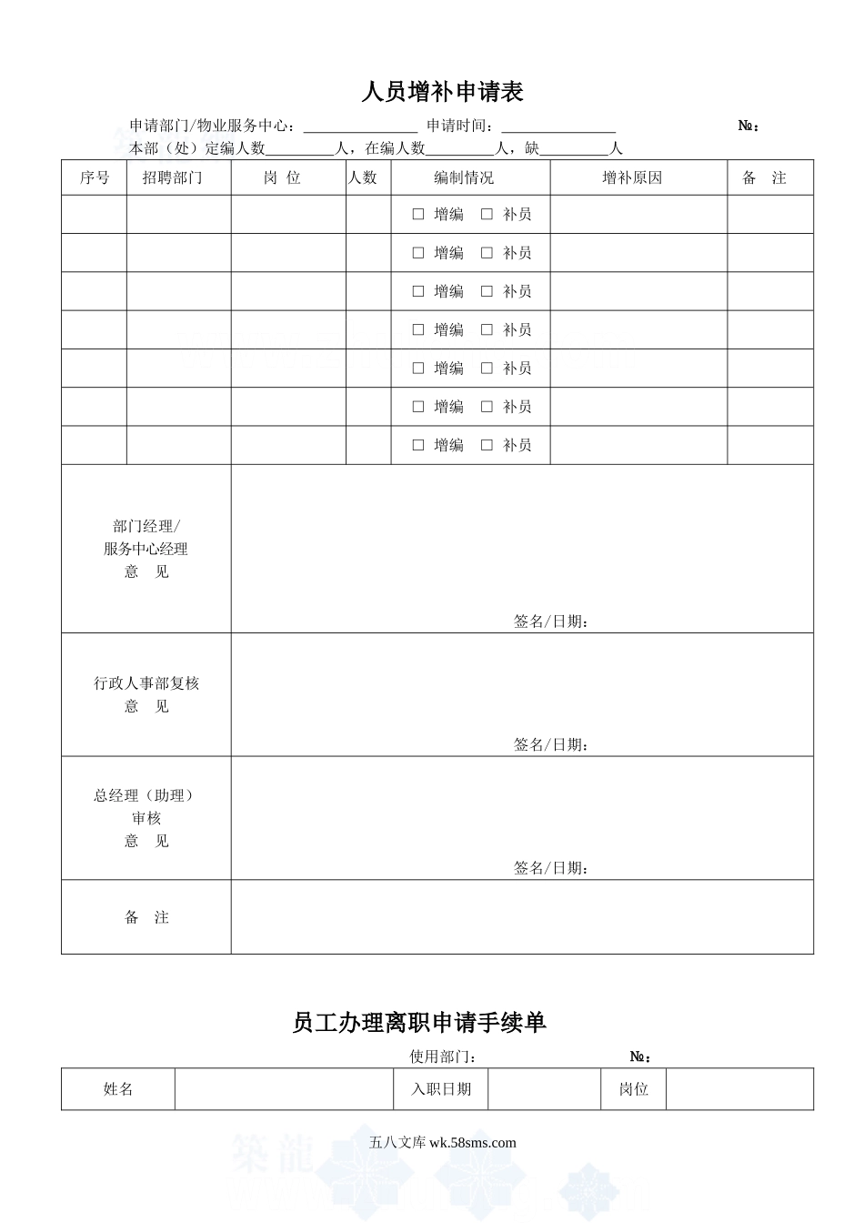 人事管理表格_secret_第1页