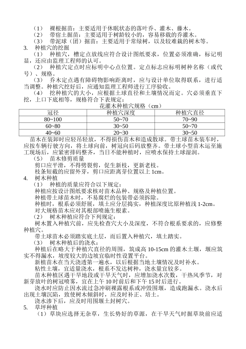 江苏省某绿化工程监理细则_第2页