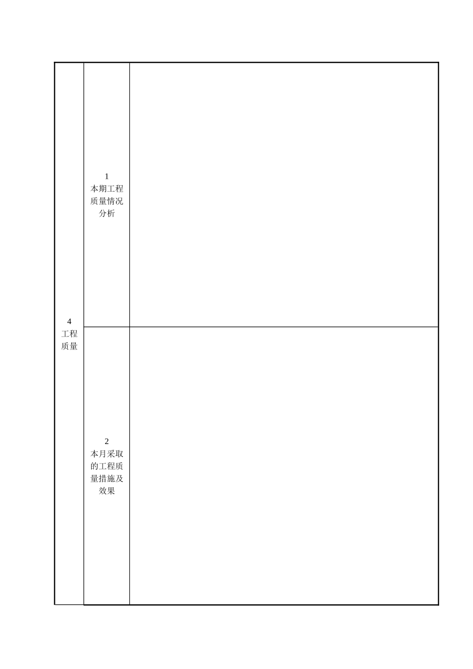 监理月报(填写范本)_第3页