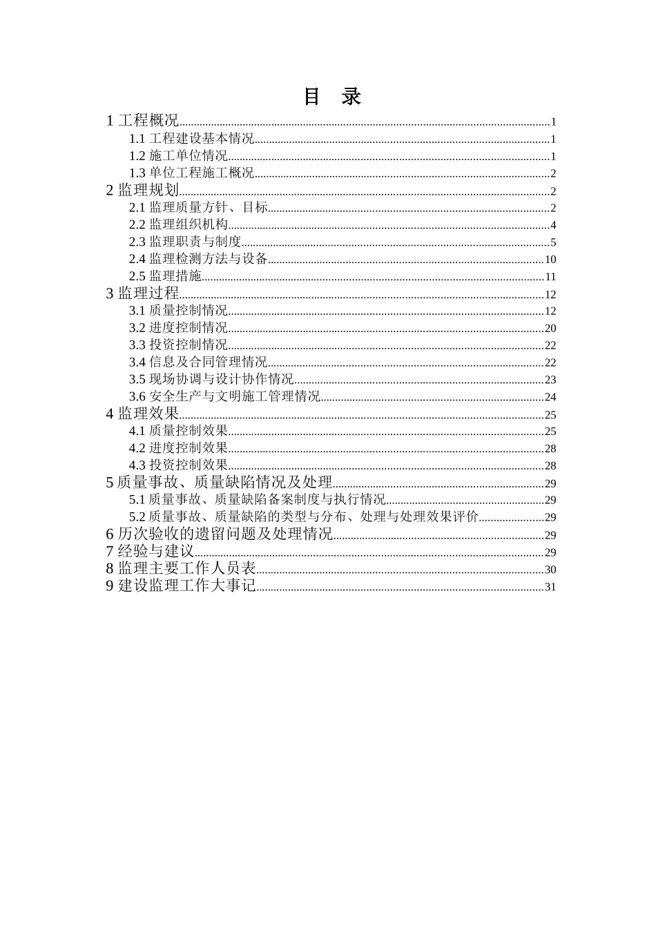 某水利枢纽土石副坝工程竣工初步验收监理工作报告_第3页