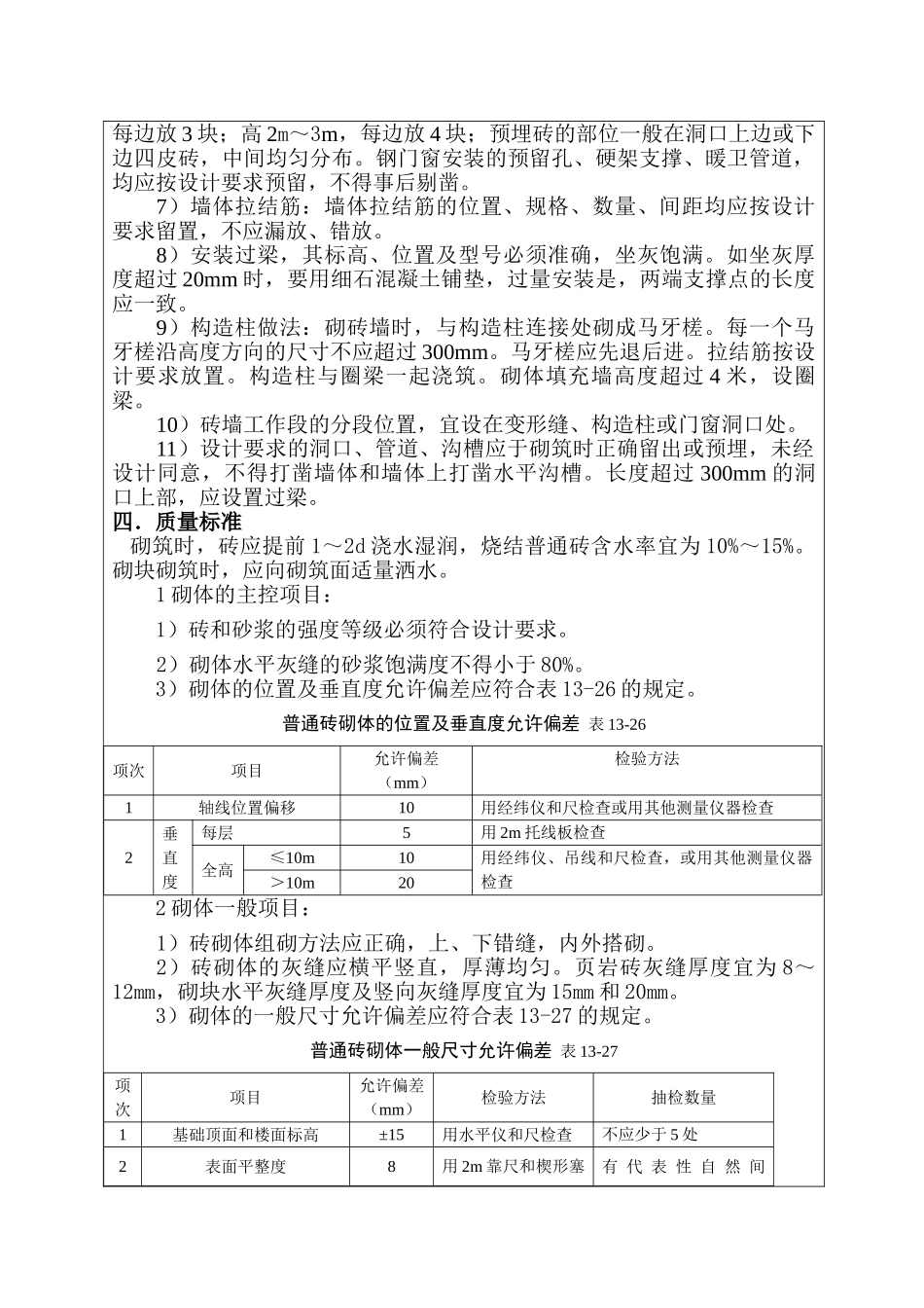 填充墙砌体工程技术交底4_第3页