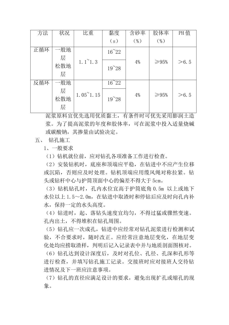 钻孔桩施工技术交底5_第2页