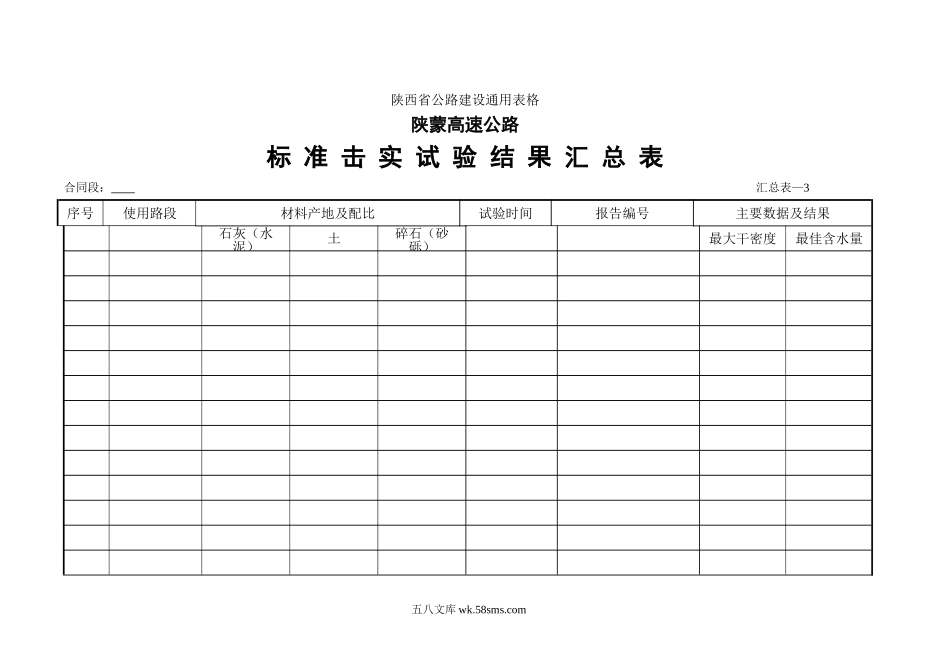 标准击实汇总表_第1页