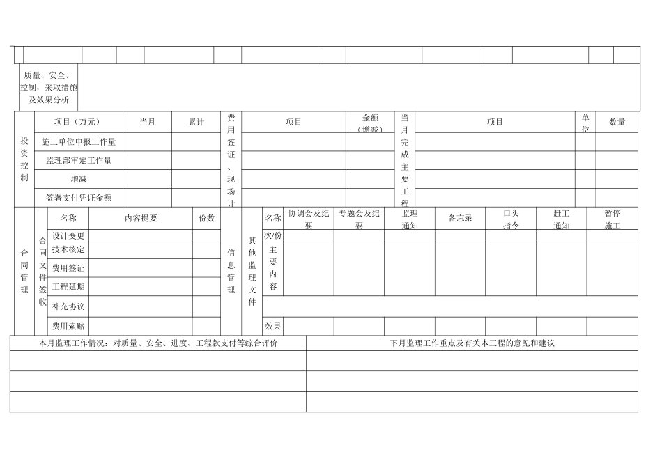 监理月报表_第3页