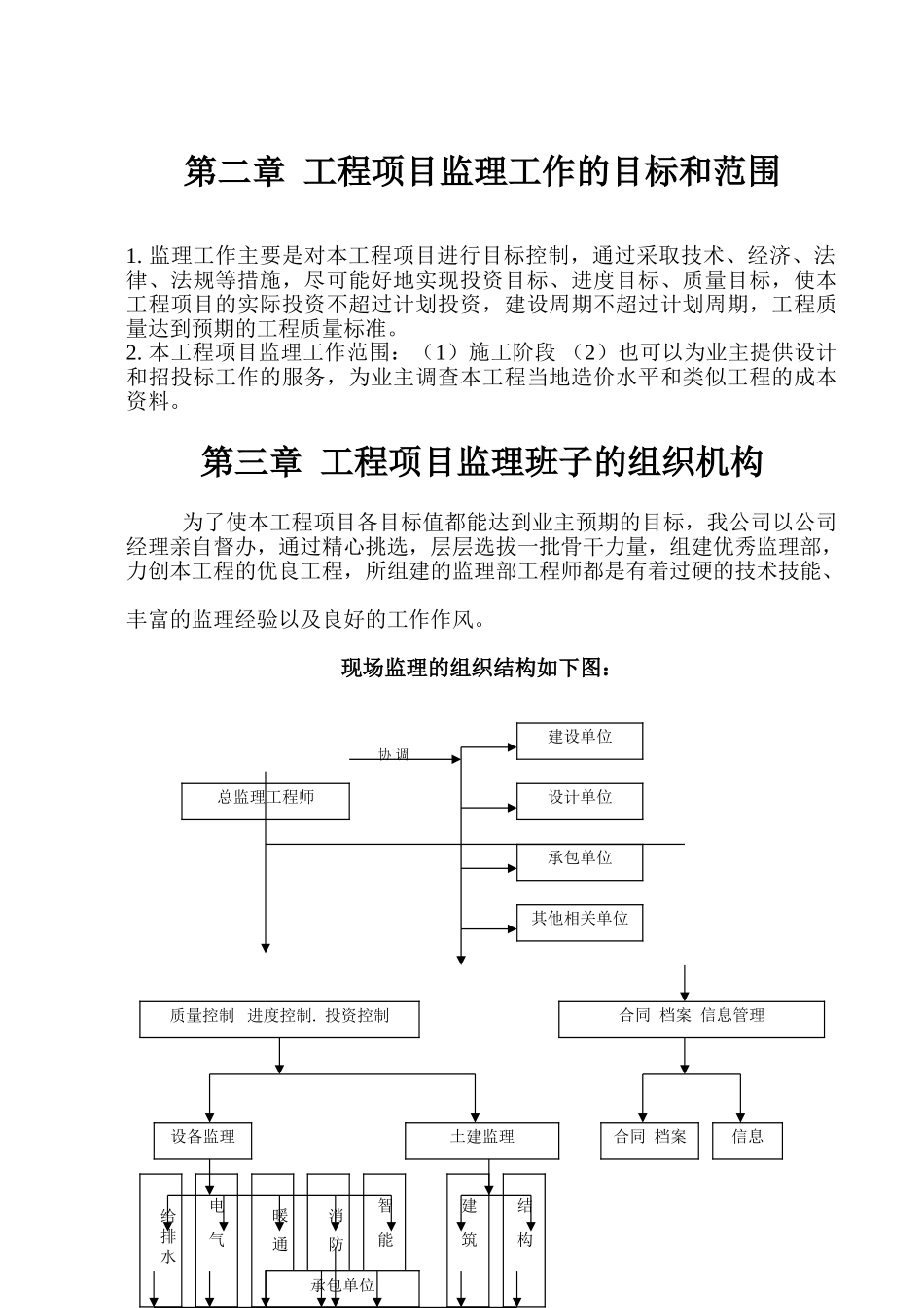 益阳大丰公司秀竹园监理大纲_第2页