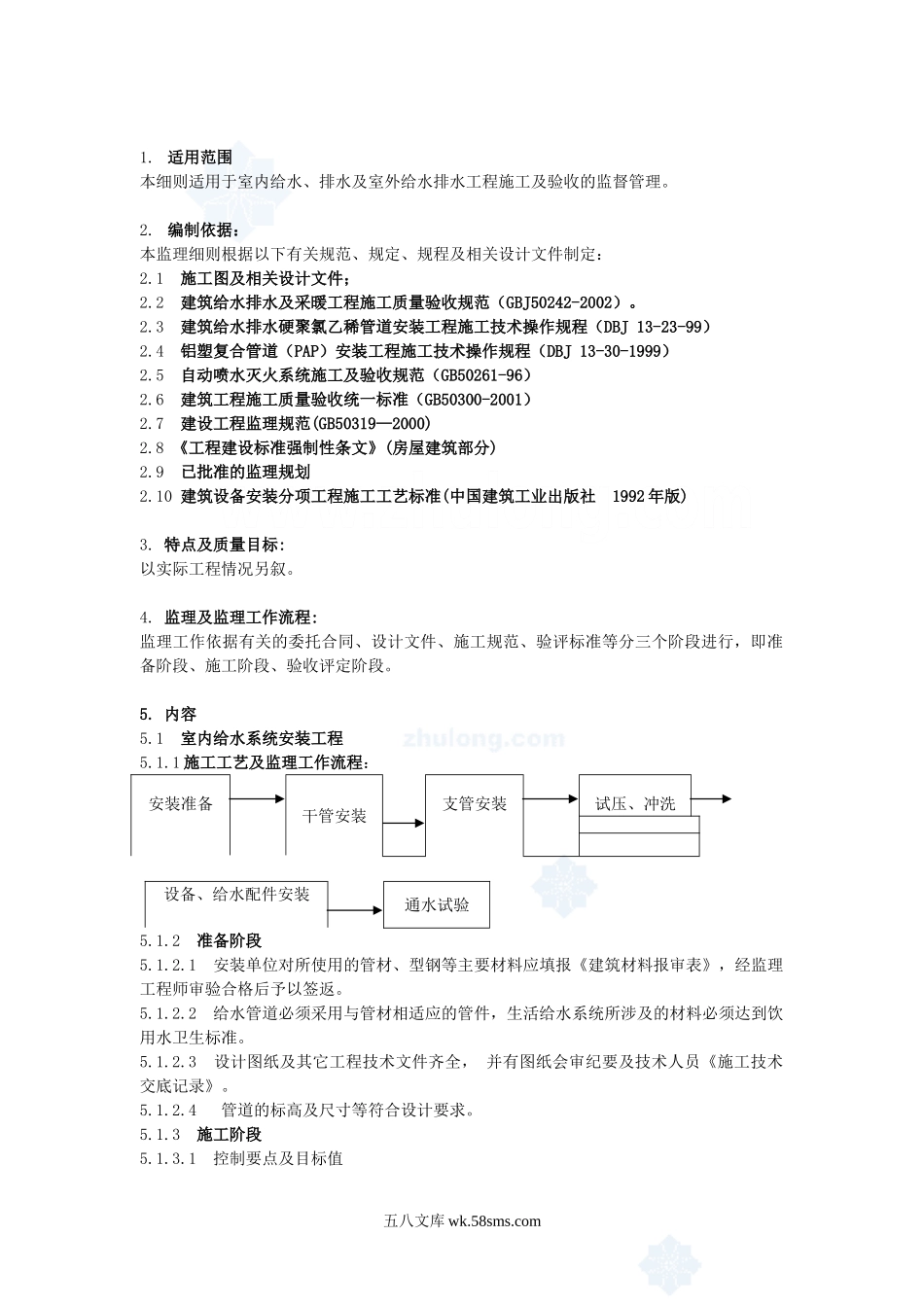 给排水工程监理细则55_第1页