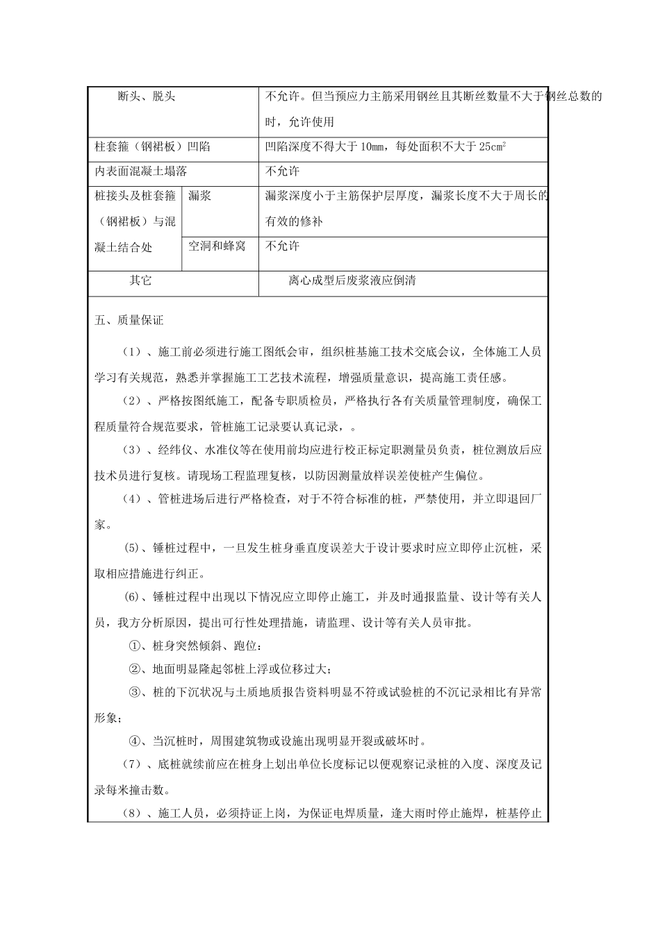 管桩施工技术交底_第3页