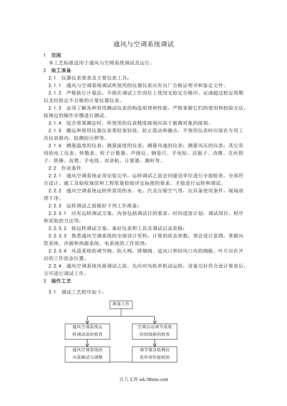 013通风与空调系统调试工艺_第1页