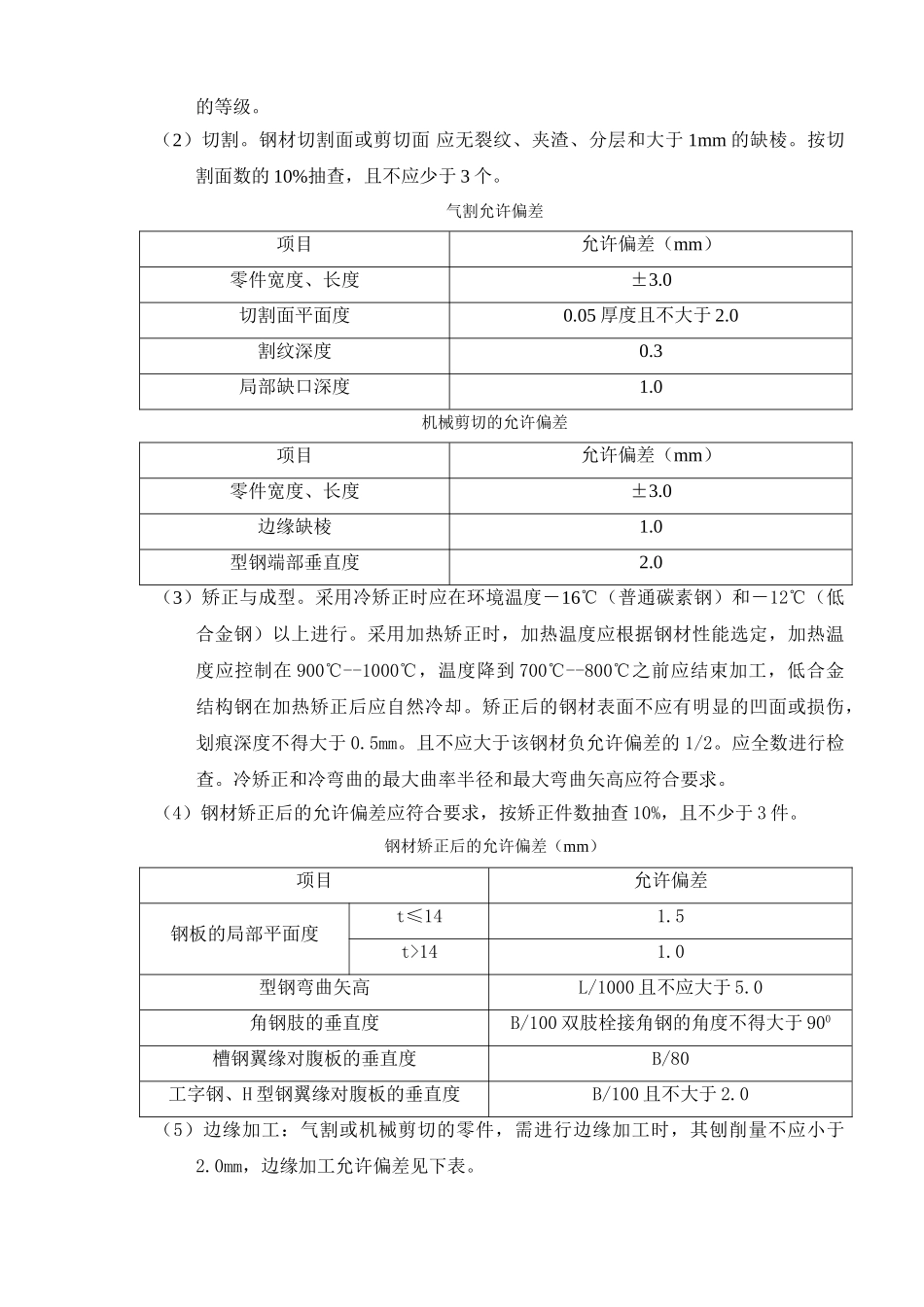 兖矿集团南屯铝厂钢结构制安工程监理实施细则_第3页