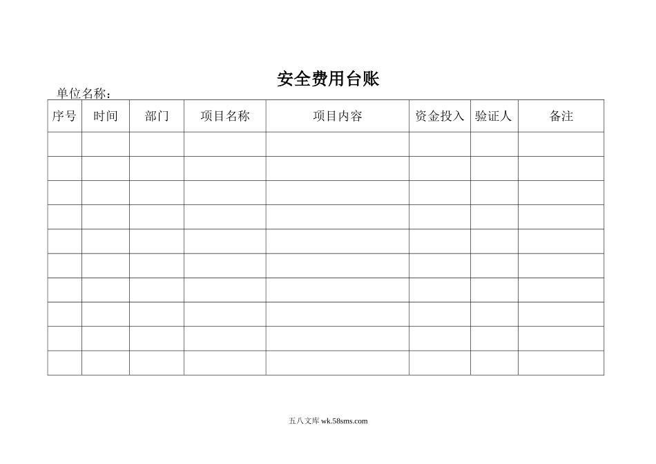 公路工程各类台账用表_第1页