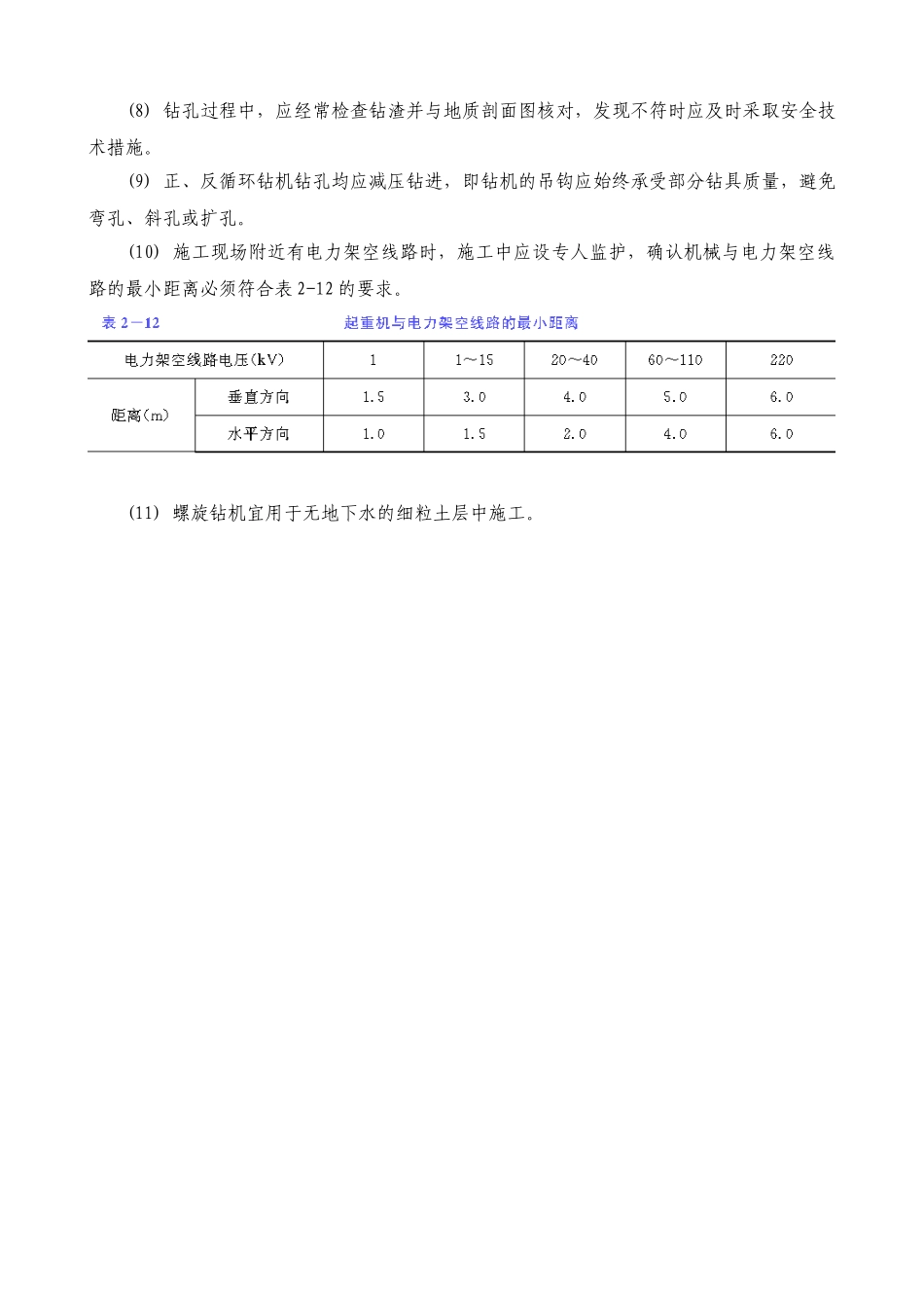 灌注桩基础机械钻孔安全技术交底fff_第2页