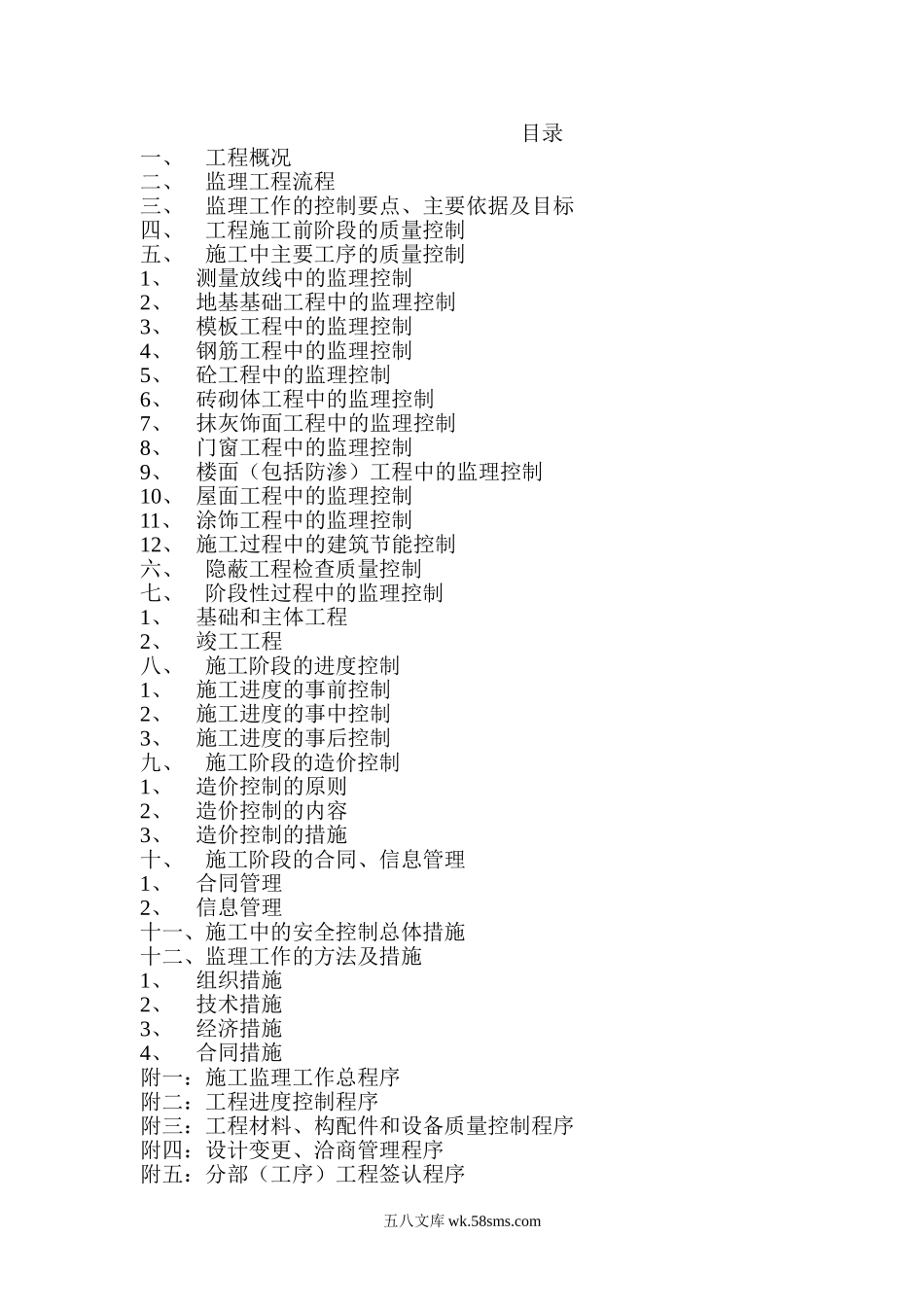 某社区二期工程监理实施细则_第1页