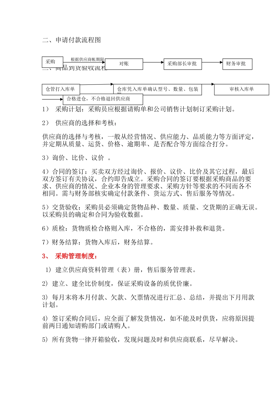 135采购部工作流程制度_第3页