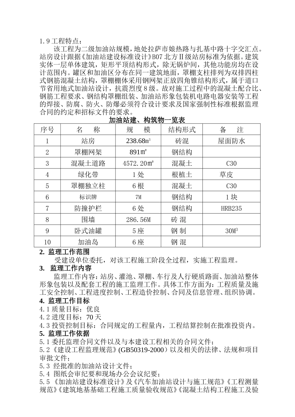 中庆加油站改建工程监理规划_第3页